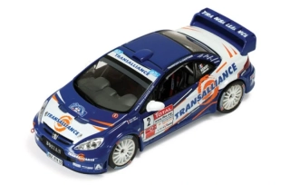 Peugeot 307 WRC #2 Henry/Lombard Winner Rally Cevennes France 2007 1:43 Ixo Models
