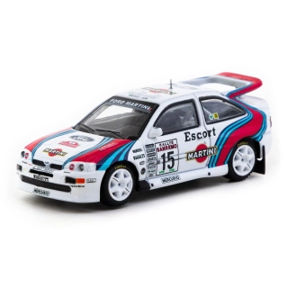 Ford Escort 1994 RS Cosworth #15 Malcolm Wilson/Bryan Thomas WRC Rallye Sanremo white/red/blue 1:64 Tarmac