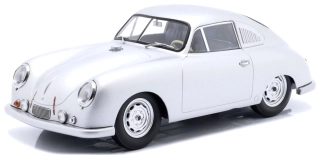 Porsche 356 SL Coupe Plain Body Version 1951 silver 1:18 Werk83