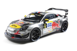 Alpine A110 RGT+ #6 Loeb/Godey Rallye du Mont Blanc 2024 1:18 Solido