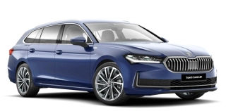 Škoda Superb Combi L&K 130 2024 cobalt blue 1:18 Solido 