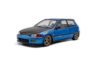 Honda Civic EG6 Solido Works 1991 cobalt blue pearl 1:18 Solido