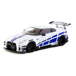 Nissan GT-R R35 *LB-WORKS* type 2 white/blue 1:43 Tarmac