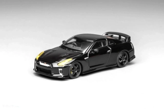 Nissan GT-R (R35) Coupe 2007 black 1:64 Motorhelix