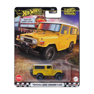 Toyota Land Cruiser FJ43 *Boulevard* yellow 1:64 HotWheels