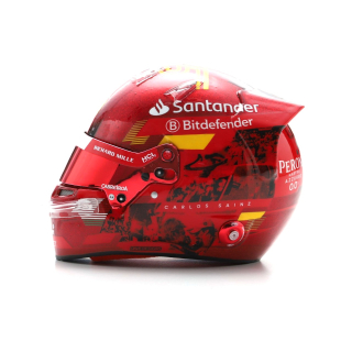 Helmet - Carlos Sainz - Abu Dhabi GP 2024 1:5 Look Smart Models