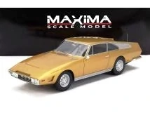 Ferrari 330GT 2+2 Navarro Special 1966 gold metallic 1:18 Maxima