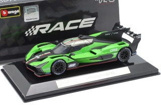 Lamborghini SC63 LMDh #63 2023 green 1:43 Bburago