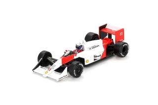 McLaren MP4/4 #11 Alain Prost 2nd Place Japanese Grand Prix 1988 1:64 Mini GT