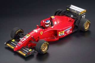Ferrari F1 412T2 #27 Jean Alesi Winner Canada Montreal GP 1995 with Pilot Figure 1:12 GP Replicas