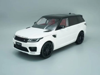 Land Rover Sport white/black wheels 1:18 Whelart
