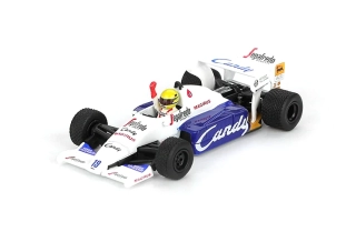 Toleman TG184 #19 Ayrton Senna 2nd Place Monaco Grand Prix 1984 1:64 Mini GT