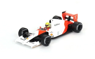 McLaren MP4/6 #1 Ayrton Senna 2nd Place Japanese Grand Prix 1991 1:64 Mini GT