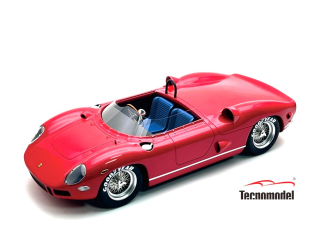 Ferrari 330P 4.0L V12 Press Version 1965 red 1:18 Tecnomodel