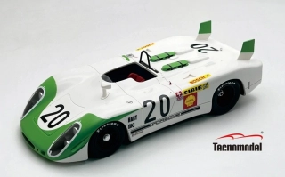 Porsche 908/02 3.0L Flunder Spider System Engineering #20 Siffert/Redman 24H Le Mans 1969 1:18 Tecnomodel