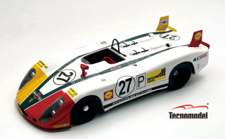 Porsche 908/02 3.0L Flunder Spider Martini International Racing #27 Marko/Lins 3rd 24H Le Mans 1970 1:18 Tecnomodel