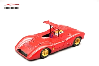 Ferrari 612 CAN-AM Press Version 1968 red 1:43 Tecnomodel 