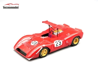 Ferrari 612 CAN-AM #23 C.Amon Las Vegas 1968 1:43 Tecnomodel 