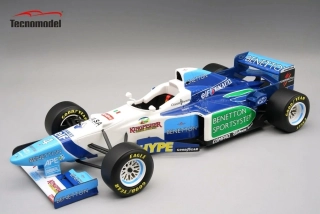 Benetton F1 B196 Renault Mild Seven #4 G.Berger Monaco GP 1996 1:18 Tecnomodel