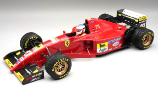 Ferrari F1 412T2 #27 J.Alesi Japan GP 1995 with Rain Tyres and Pilot Figure 1:18 Tecnomodel
