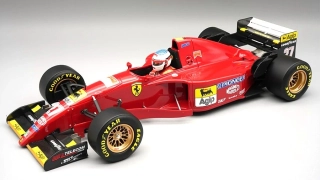 Ferrari F1 412T2 #27 J.Alesi Winner Canada Montreal GP 1995 with Pilot Figure 1:18 Tecnomodel