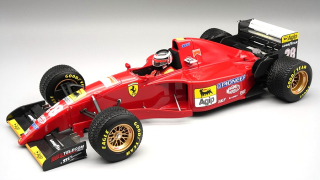 Ferrari F1 412T2 #28 G.Berger Japan GP 1995 with Rain Tyres and Pilot Figure 1:18 Tecnomodel