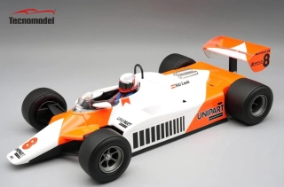 McLaren F1 MP4/1B Ford Cosworth #8 N.Lauda Winner British GP 1982 with Pilot Figure 1:18 Tecnomodel
