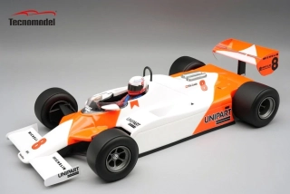 McLaren F1 MP4/1B Ford Cosworth #8 N.Lauda Monaco GP 1982 with Pilot Figure 1:18 Tecnomodel