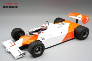 McLaren F1 MP4/1B Ford Cosworth #7 J.Watson Monaco GP with Pilot Figure 1:18 Tecnomodel