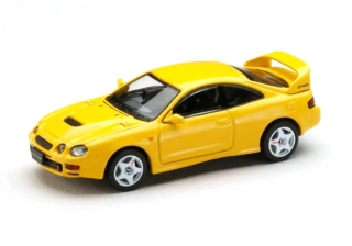 Toyota Celica GT-Four ST205 JDM Style super bright yellow 1:64 Hobby Japan