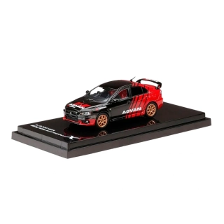 Mitsubishi Lancer Evolution X Yokohama Advan color 1:64 Hobby Japan