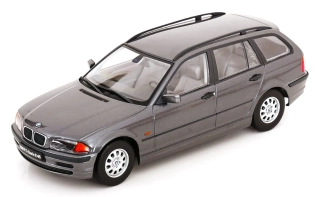 BMW 3-Series E46 Touring 1999 grey metallic 1:18 KK Scale