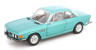 BMW 3.0 CSi E9 Coupe 1971 turquoise metallic 1:12 KK Scale