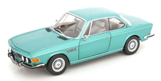 BMW 3.0 CSi E9 Coupe 1971 - Alpina Rims - turquoise metallic 1:12 KK Scale