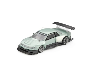 Nissan Silvia S13-R 1991 Kaido Works V1 green 1:64 Mini GT