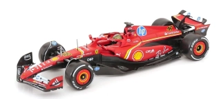Ferrari F1 #16 C.Leclerc Winner Italy Monza GP 2024 1:18 Bburago