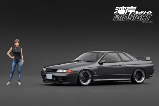 Nissan Skyline GT-R R32 *Wangan Midnight* Reina's R with Ms.Reina Akikawa Figure 1:18 Ignition Model