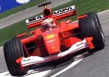 Ferrari F1 F2001 #2 R.Barrichello 2nd Monaco GP 2001 1:12 GP Replicas