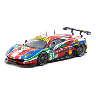 Ferrari 488 GTE #51 G.Bruni/J. Calado/A.Pier Guidi 24H Of Le Mans 2016 1:64 Tarmac