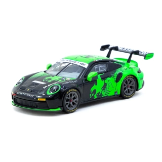Porsche 911 GT3 Cup (992) Fire Monkey Motorsport black/green 1:64 Tarmac
