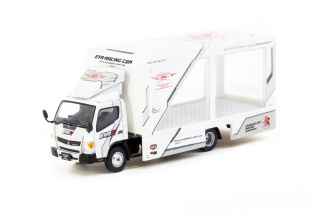 Mitsubishi Fuso Canter EVA Racing white 1:64 Tarmac