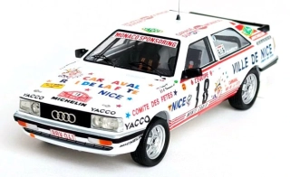 Audi Quattro Coupe #18 Tchine/Thimonier Rally Monte Carlo 1987 1:43 Troféu