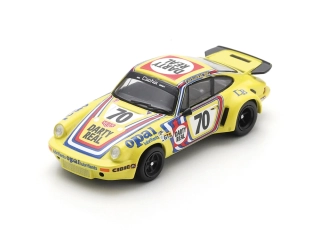 Porsche 911 Carrera RSR #70 Touroul/Cachia/Rua 24H Le Mans 1974 1:64 Spark