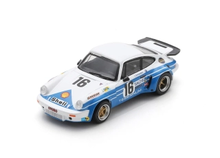 Porsche 911 Carrera RSR #16 Schickentanz/Bertrams 24H Le Mans 1975 1:64 Spark