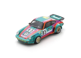 Porsche 911 Carrera RSR #65Sprowls/Bolanos/Contreras 24H Le Mans 1975 1:64 Spark
