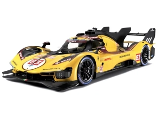 Ferrari 499P 3.0L Turbo V6 Team AF Corse #83 Kubica/Hanson/Ye Winner 24H Le Mans 2025 1:24 Bburago 
