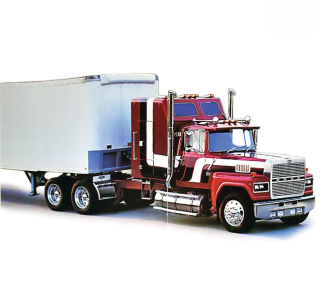 Ford LTL-9000 1978 black/red/white 1:64 Ixo America