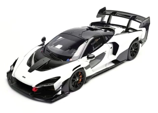 McLaren Senna GTR white 1:18 LCD Model