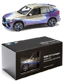 BMW IX5 Hydrogen Art-Basel 2024 Art Car by Es Devlin 1:18 BMW Collection