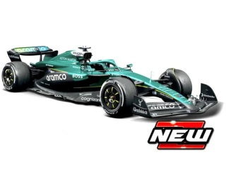 Aston Martin AMR 25 #14 F. Alonso 2025 with Driver Figure - Hard Case 1:24 Bburago